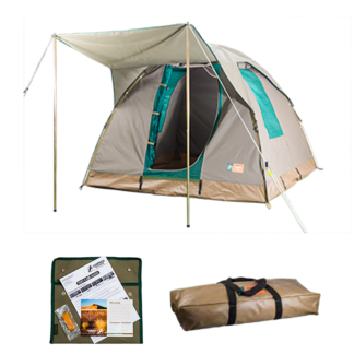 Campmor Tourer 2 Canvas Tent with Veranda